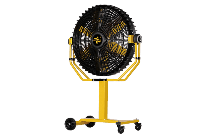 DC 30-inch Mobile Pedestal Airflow Fan (D30R6M)